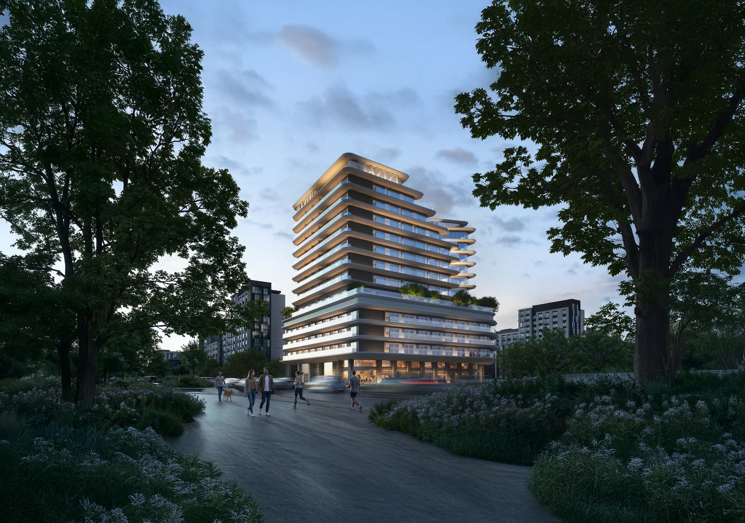 Azizi Rose — interior, exterior or amenity image from the developer's brochure