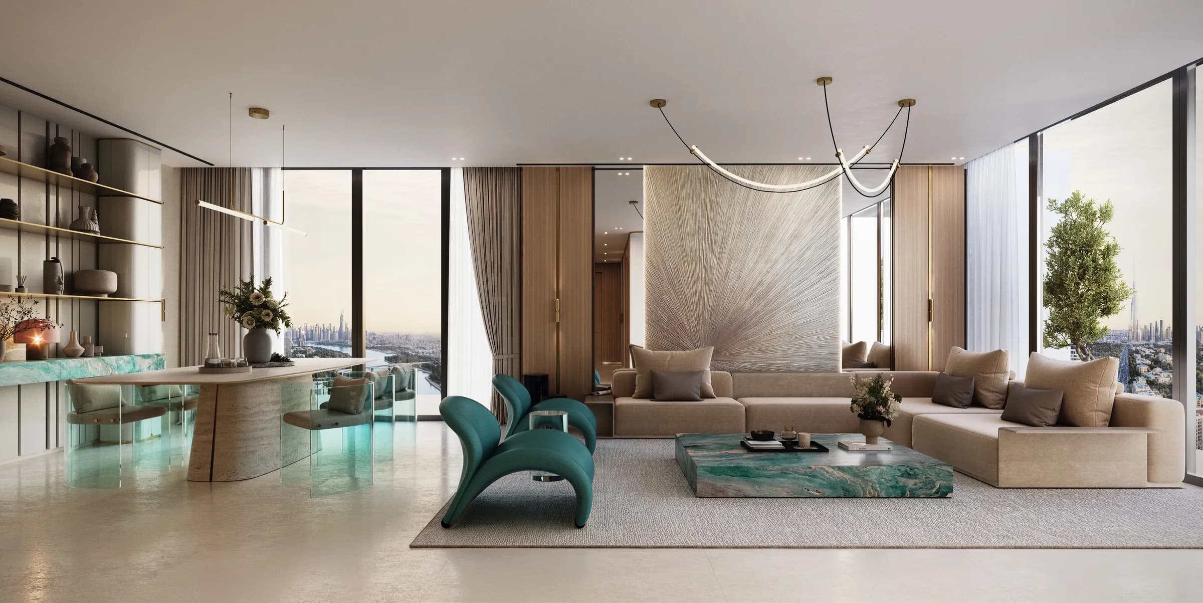 Binghatti Cullinan — interior, exterior or amenity image from the developer's brochure