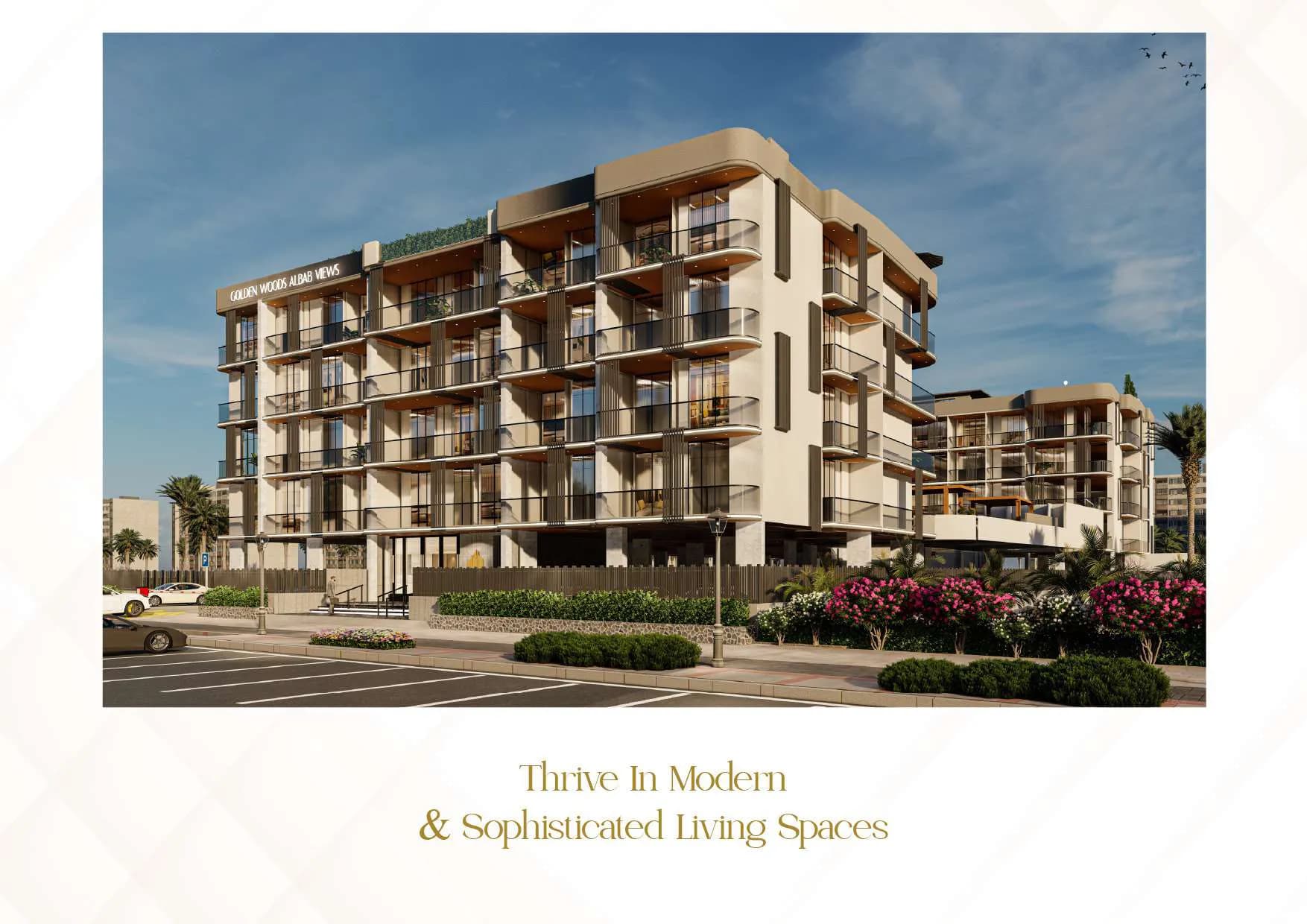 Golden Woods Albab Views — interior, exterior or amenity image from the developer's brochure