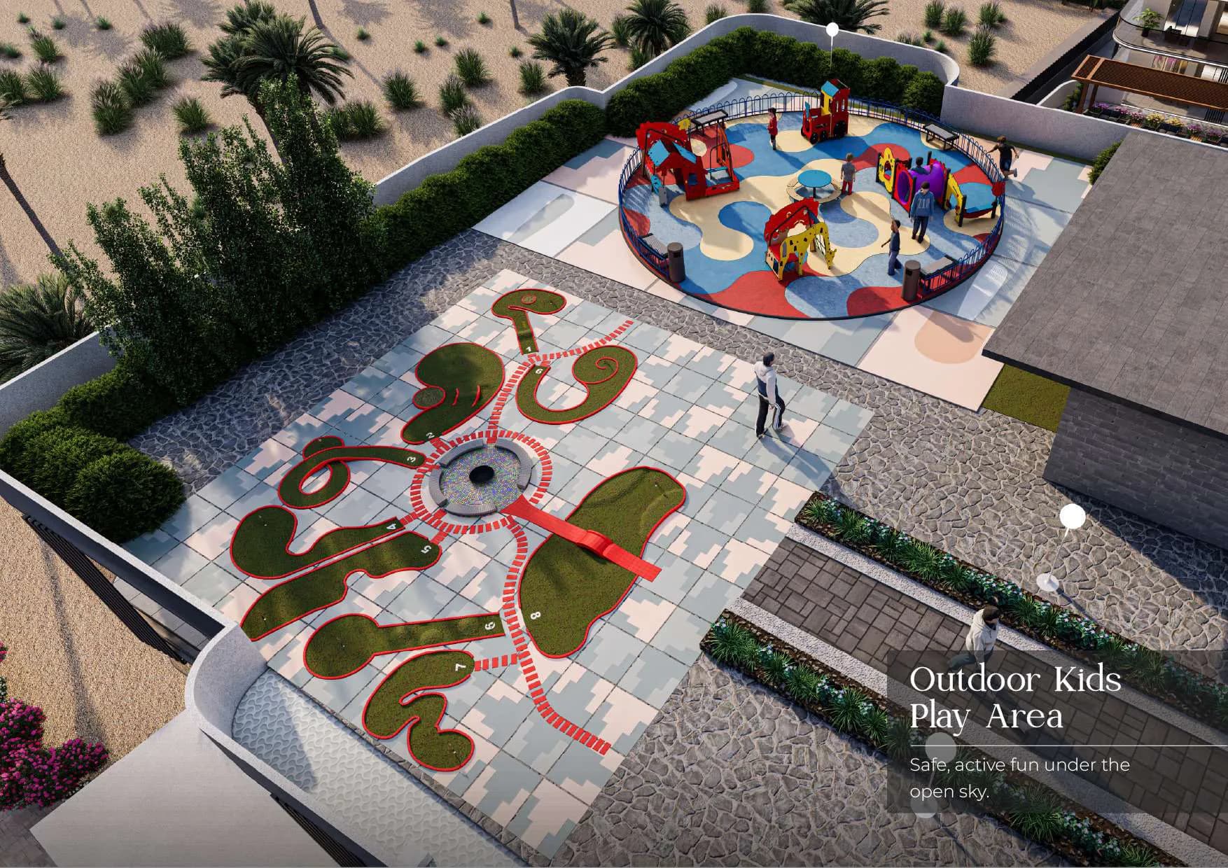 Golden Woods Albab Views — interior, exterior or amenity image from the developer's brochure