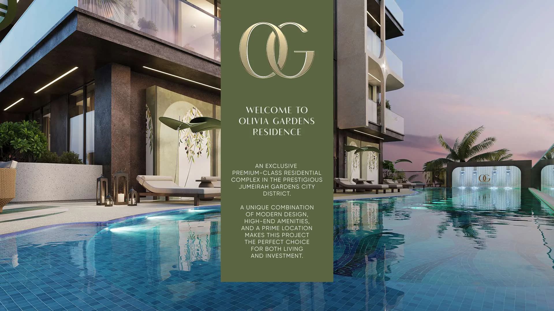 Olivia Gardens Residence — interior, exterior or amenity image from the developer's brochure