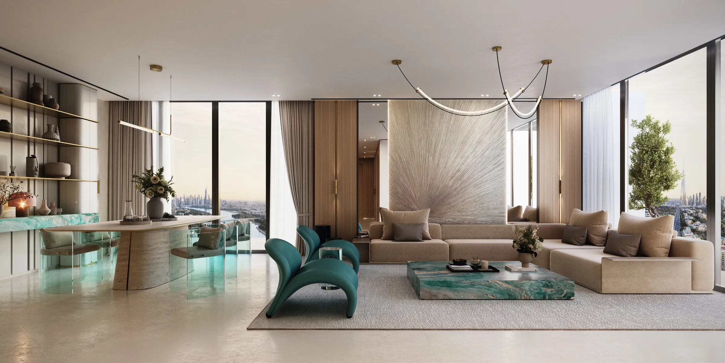 Binghatti Cullinan — interior, exterior or amenity image from the developer's brochure